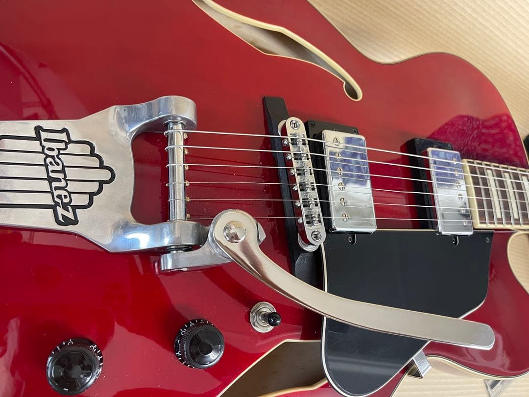 Ibanez トレモロ付きフルアコ AFS75T-TRD-12-05 - メルカリ