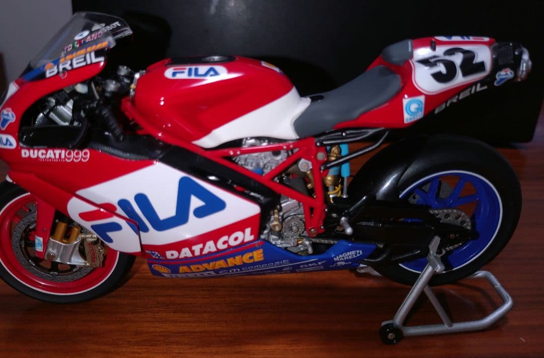 【美品】1/12 ミニチャンプス Ducati 999R WBS2004