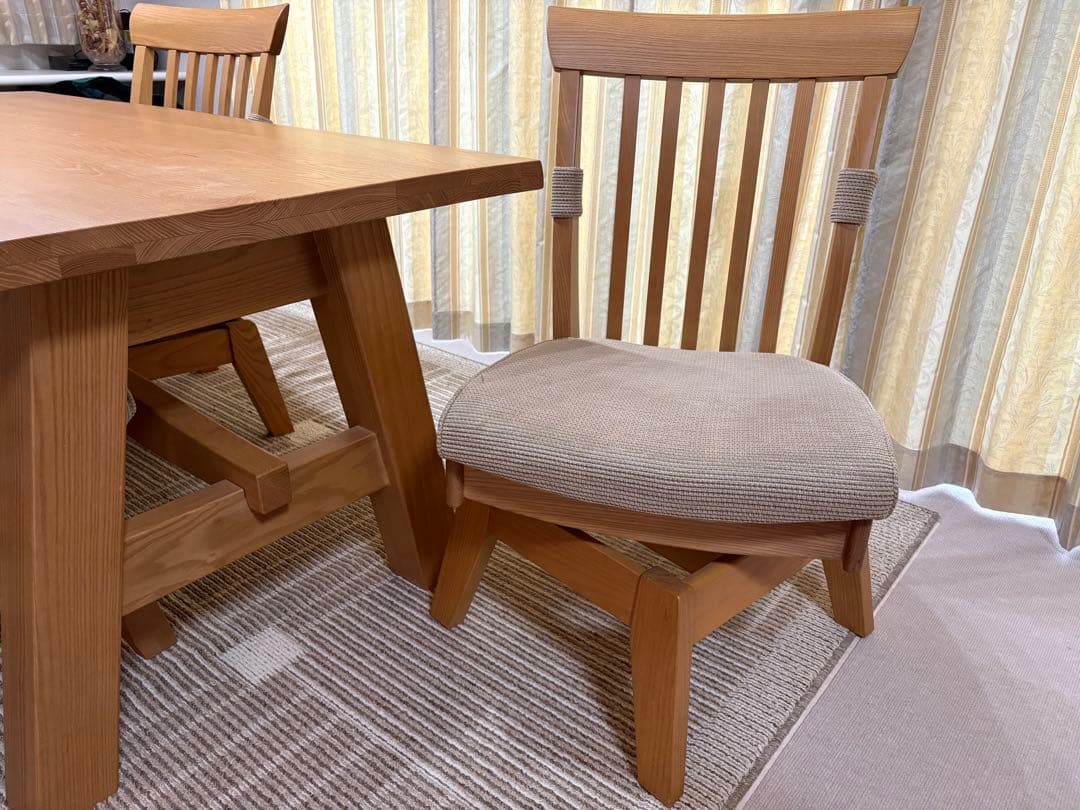 特価お値下げ超美品　大塚家具　ダイニングテーブルセット(テーブル①)