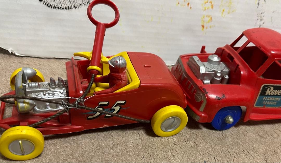 50s hot rod ホットロッド　プラスチック
