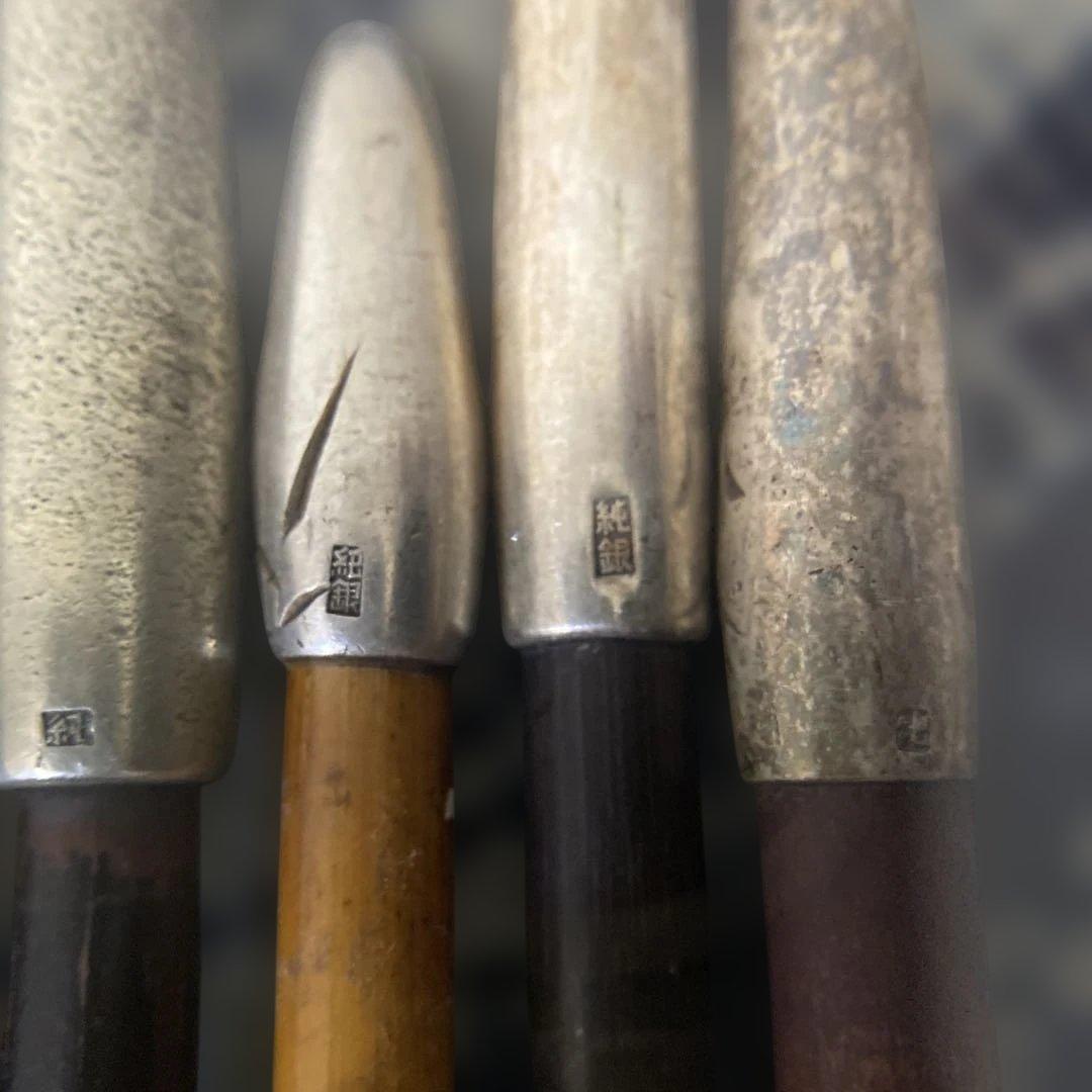 純銀 煙管 キセル まとめて25本