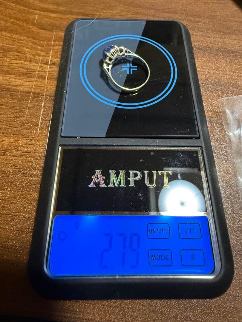 K14WG 石不明総重量2.79g