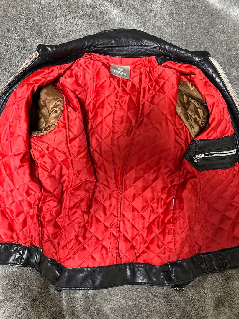 NANO universe オイルドヴィンテージSライダース(M)