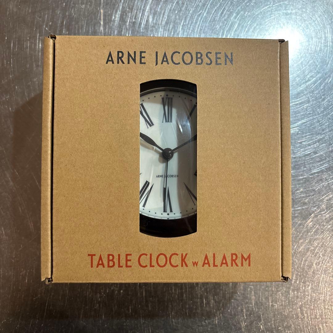 Arne Jacobsen ROMAN アラーム付き置時計 11cm - メルカリ