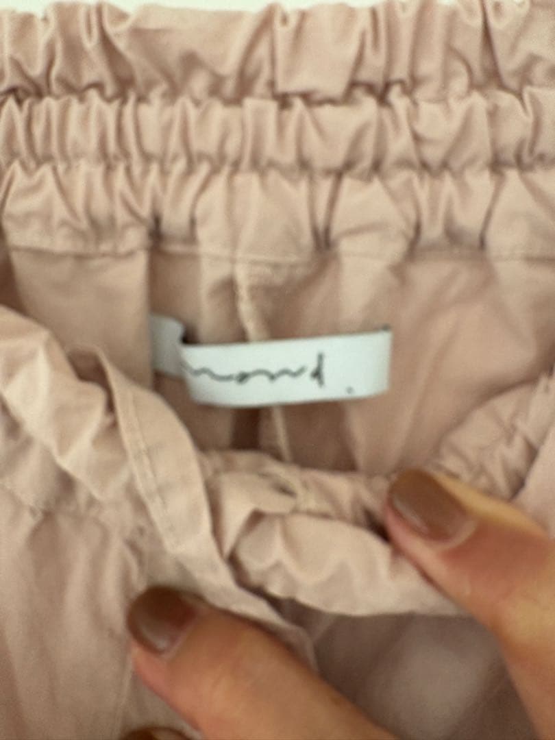 nui mond / MOND ワイドパンツ