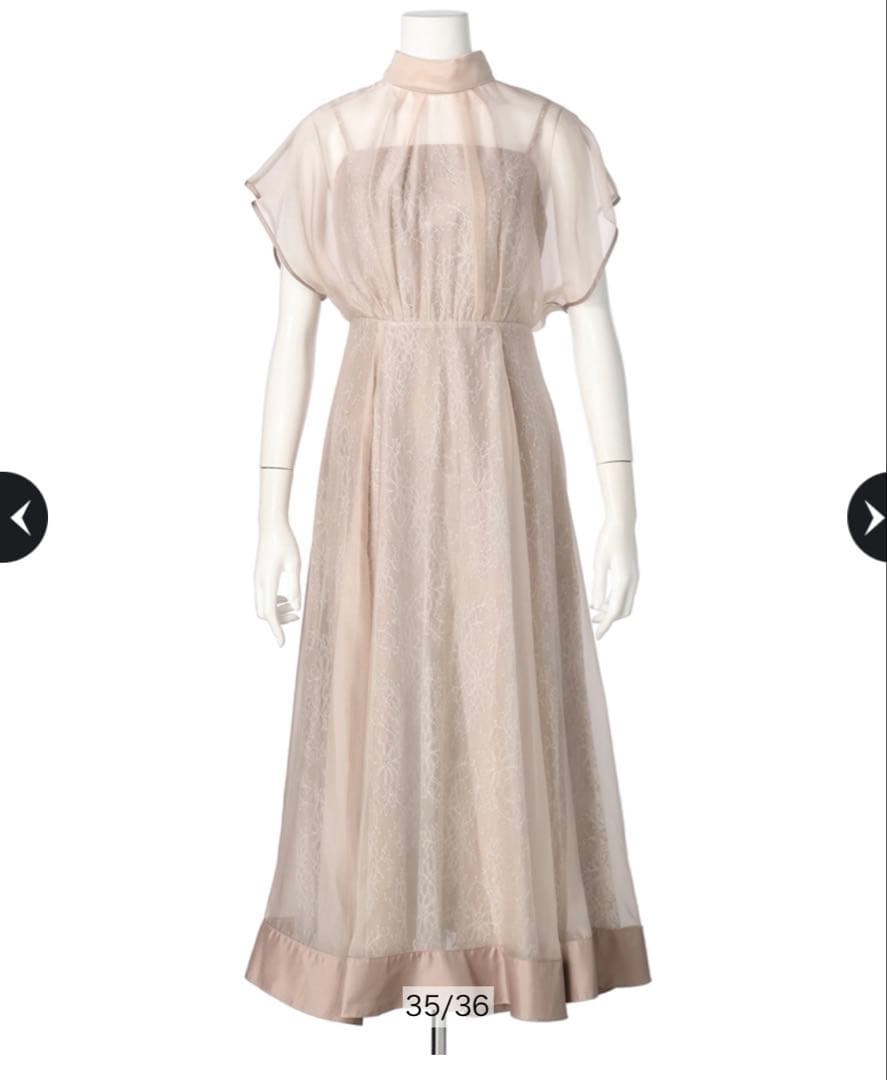 マイストラーダ⭐︎結婚式ゲストドレス⭐︎エアリーフレアドレス⭐︎未着用サイズS