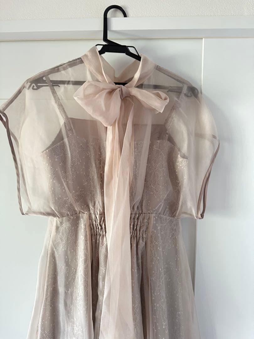 マイストラーダ⭐︎結婚式ゲストドレス⭐︎エアリーフレアドレス⭐︎未着用サイズS