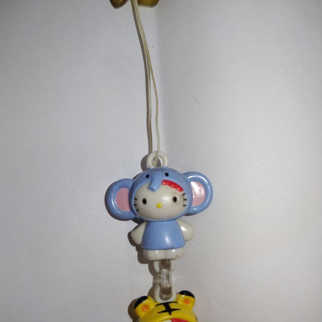 【希少】サンリオ　ハローキティ　干支 つながる　マスコット　平成レトロ