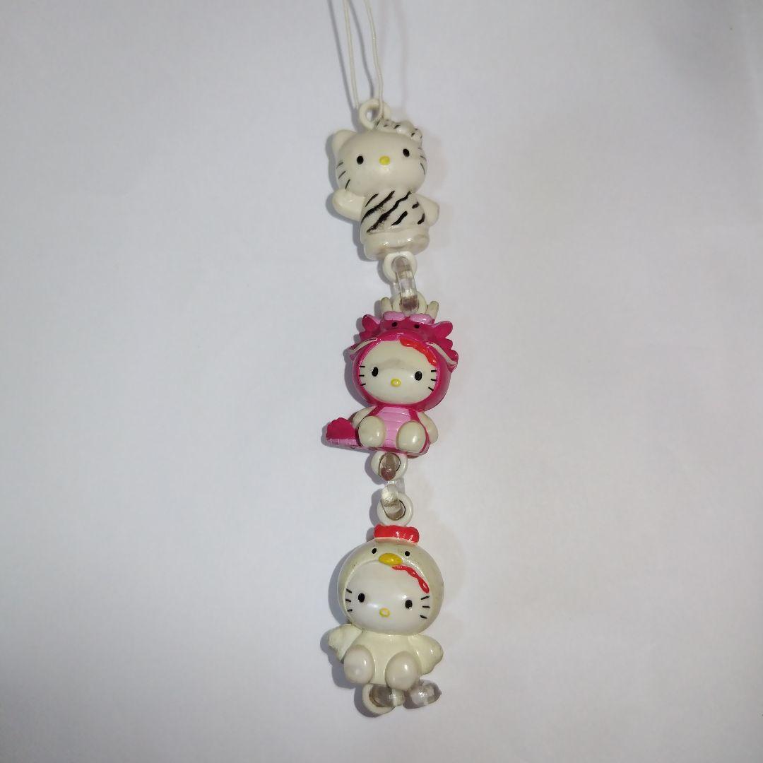 【希少】サンリオ　ハローキティ　干支 つながる　マスコット　平成レトロ