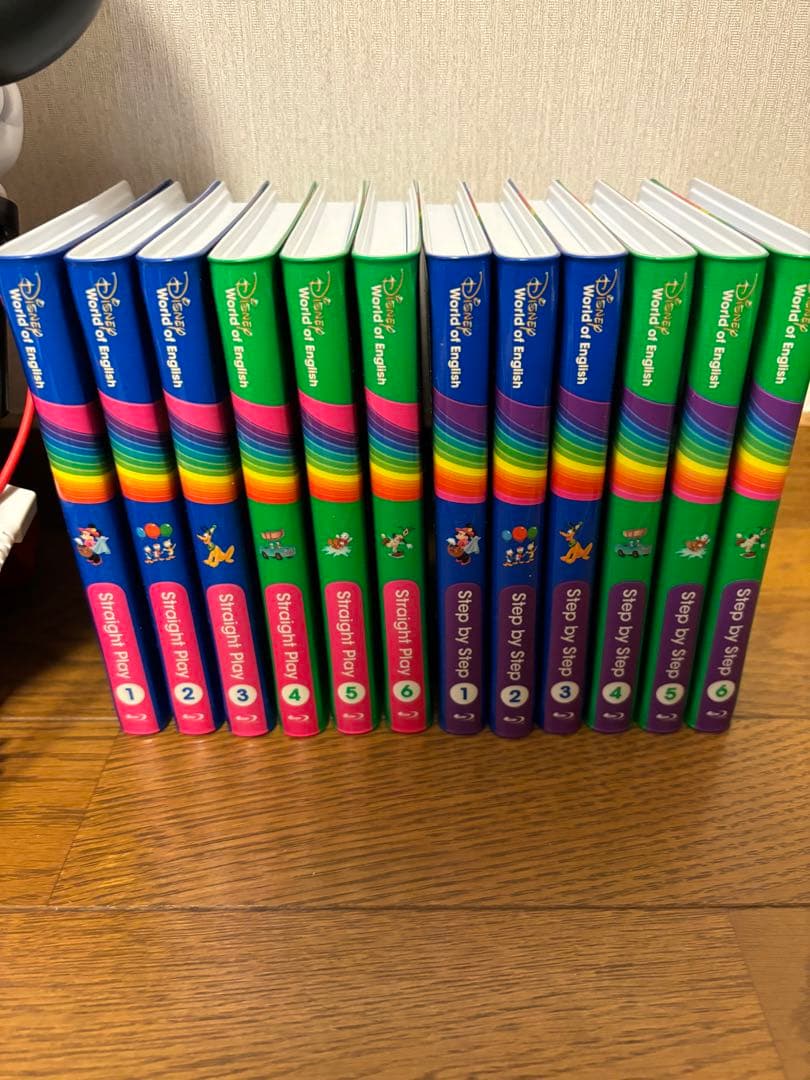 yu①棚　ディズニー英語システム　フルセット