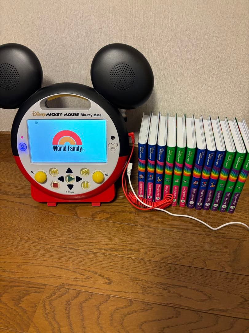 yu①棚　ディズニー英語システム　フルセット