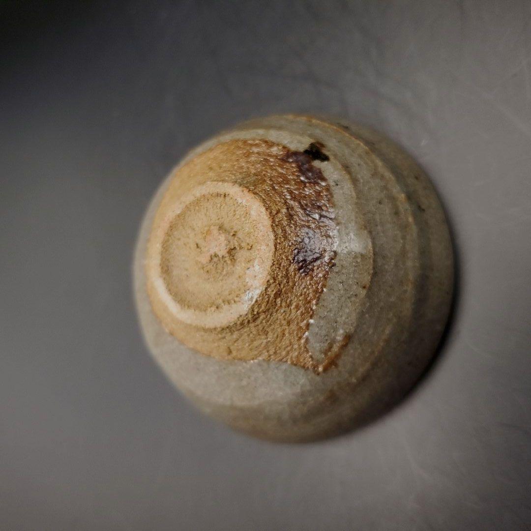 小山冨士夫　無地唐津ぐい呑　盃　古唐津　箱無し