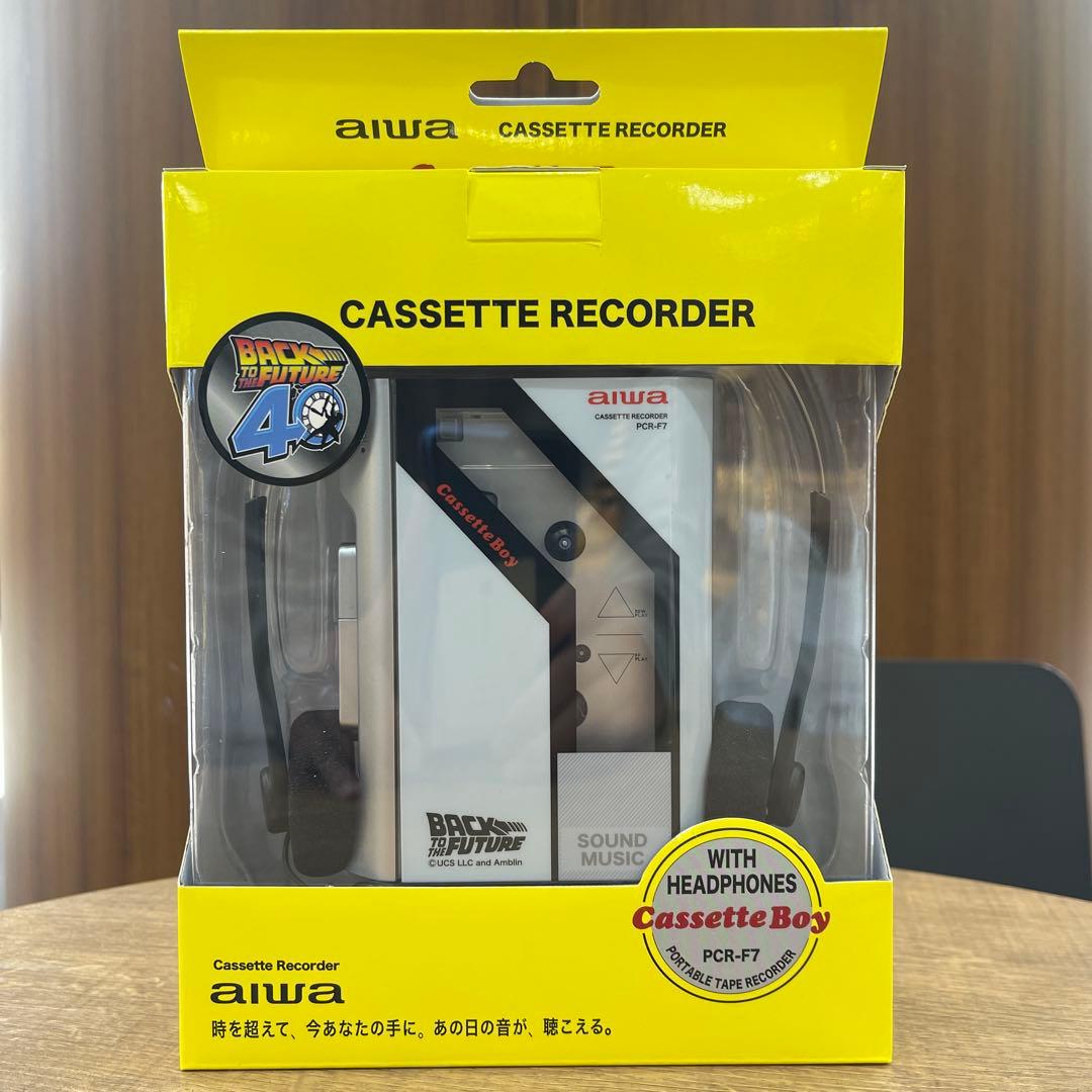 バックトゥザフューチャー ポータブルカセットプレーヤー ドンキ