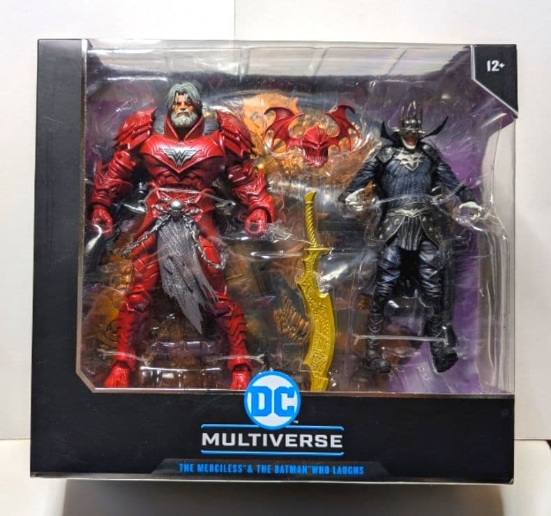 【未開封新品】DCマルチバース マーシレス＆バットマン フー ラフス DCマルチバース マーシレス バットマン・フー・ラフズ 2パック 新品未