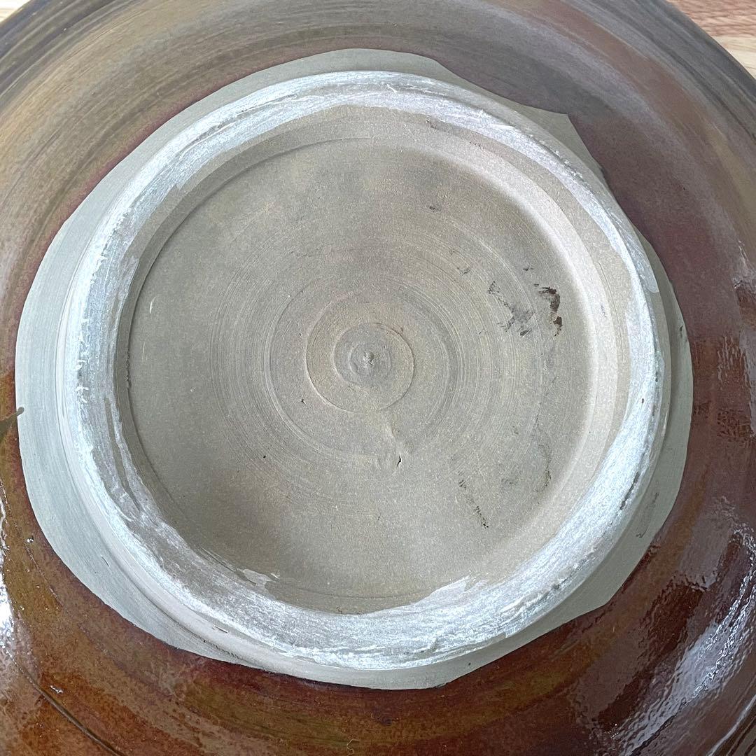 小鹿田焼 刷毛目 尺二寸皿 大皿 銀座たくみ購入品 櫛描き