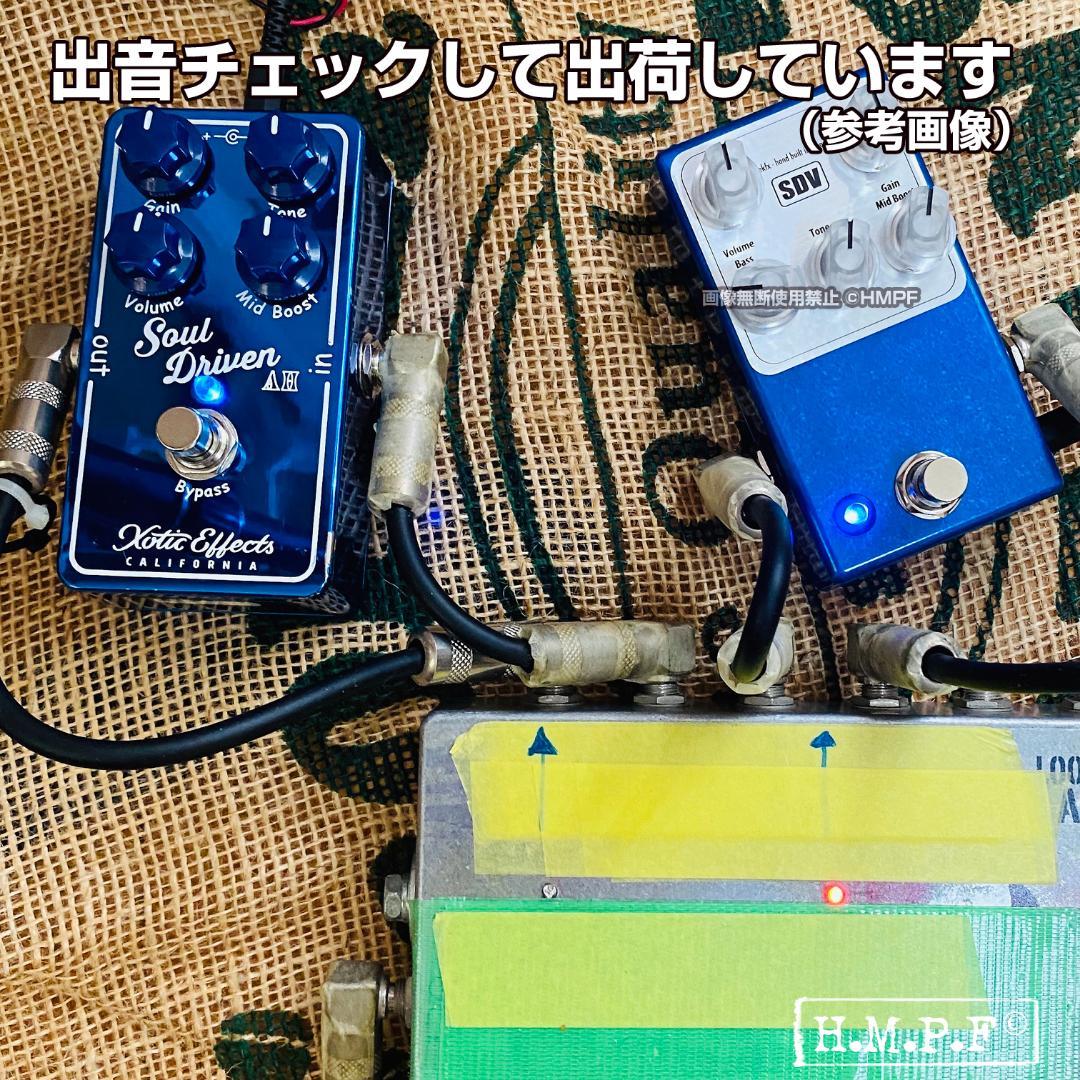 自作Xotic Soul Driven/青/9-18V電源対応 Driven/青/9-18V電源対応 自作