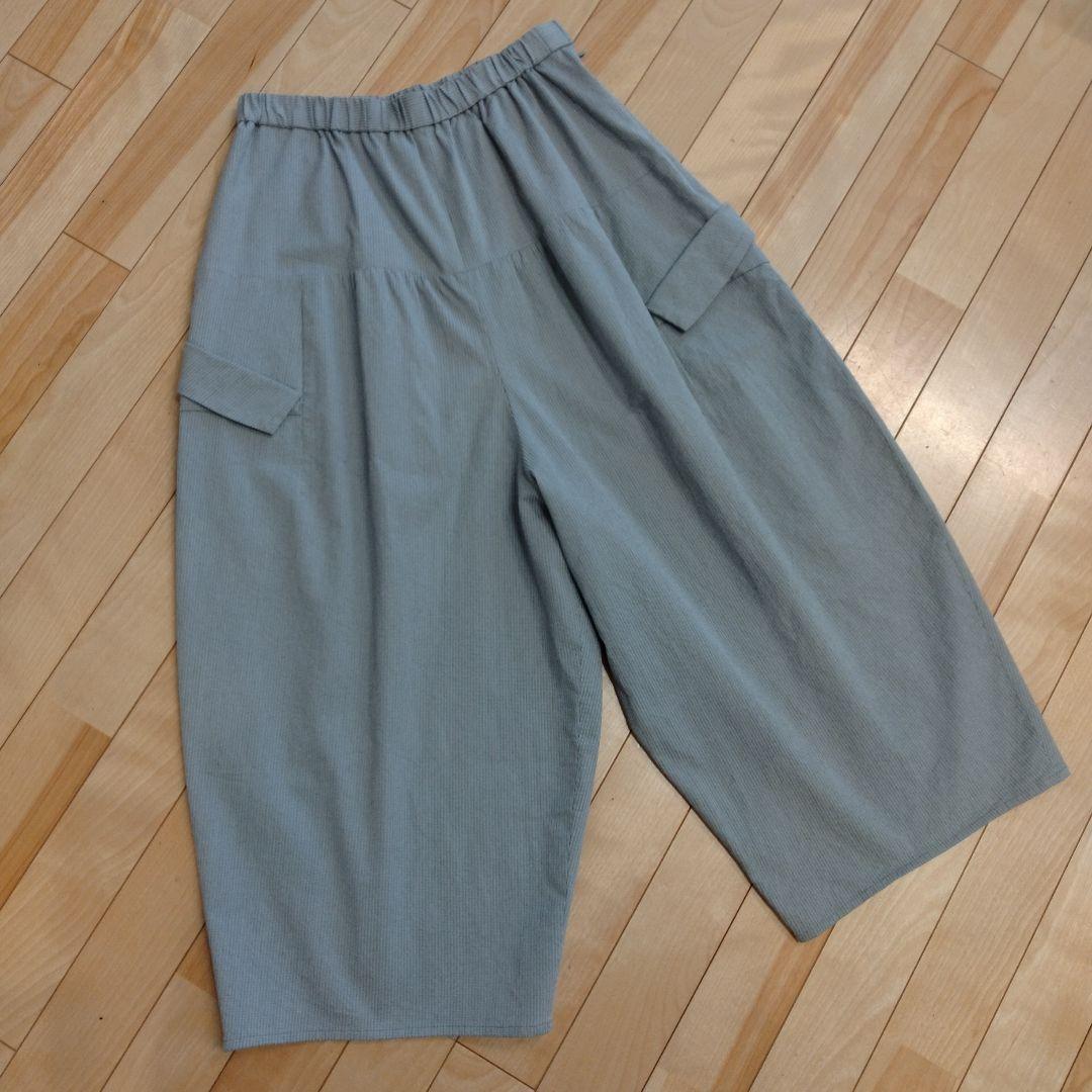 慈雨 sensounico ワイドパンツ ガウチョパンツ