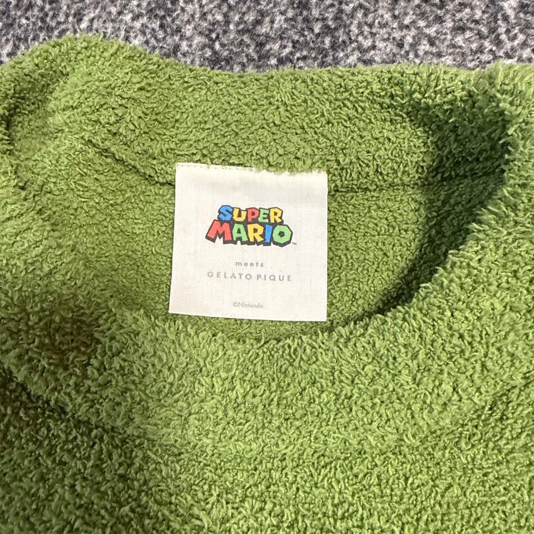 スーパーマリオ ルイージ ルームウェア　ジェラピケ