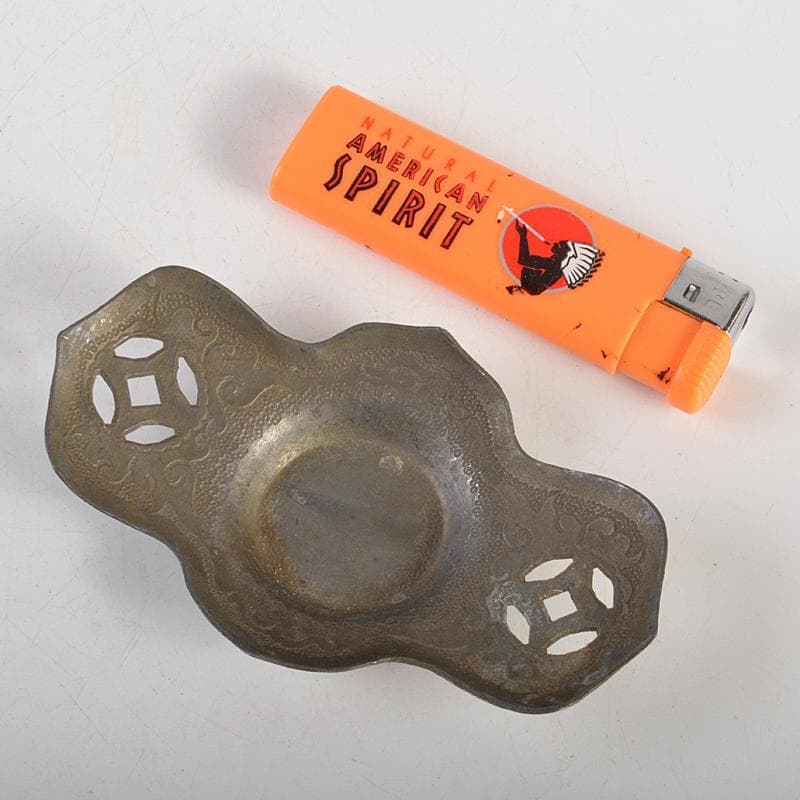 中国 古錫 洸存周款 木瓜式 茶托 五客 合計約186g V R7463 - メルカリ