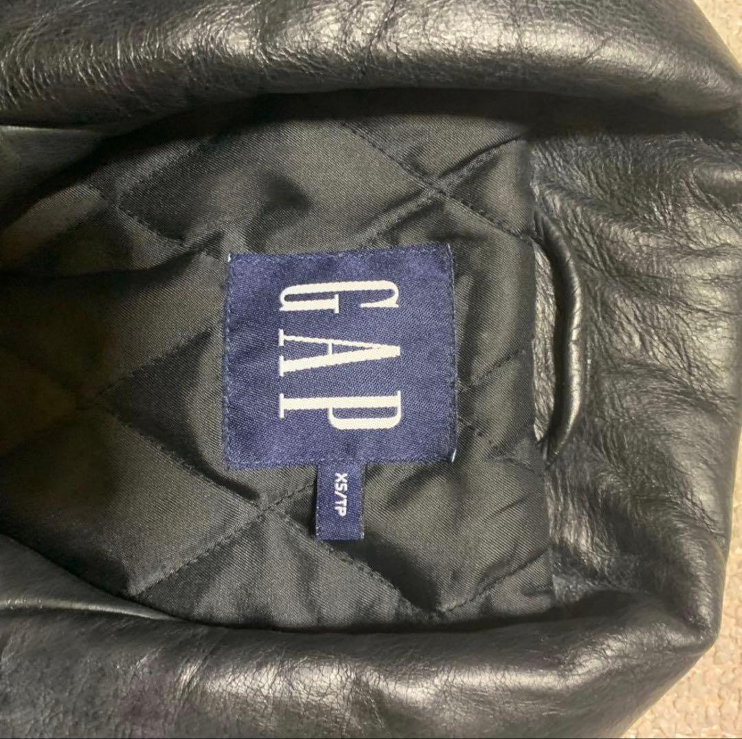 90s old gap leather jacket 超希少サイズ - メルカリ