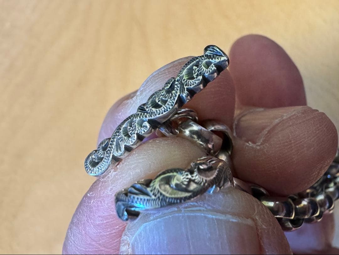 プラッツトムさん限定rust made in England フローラルカーブド