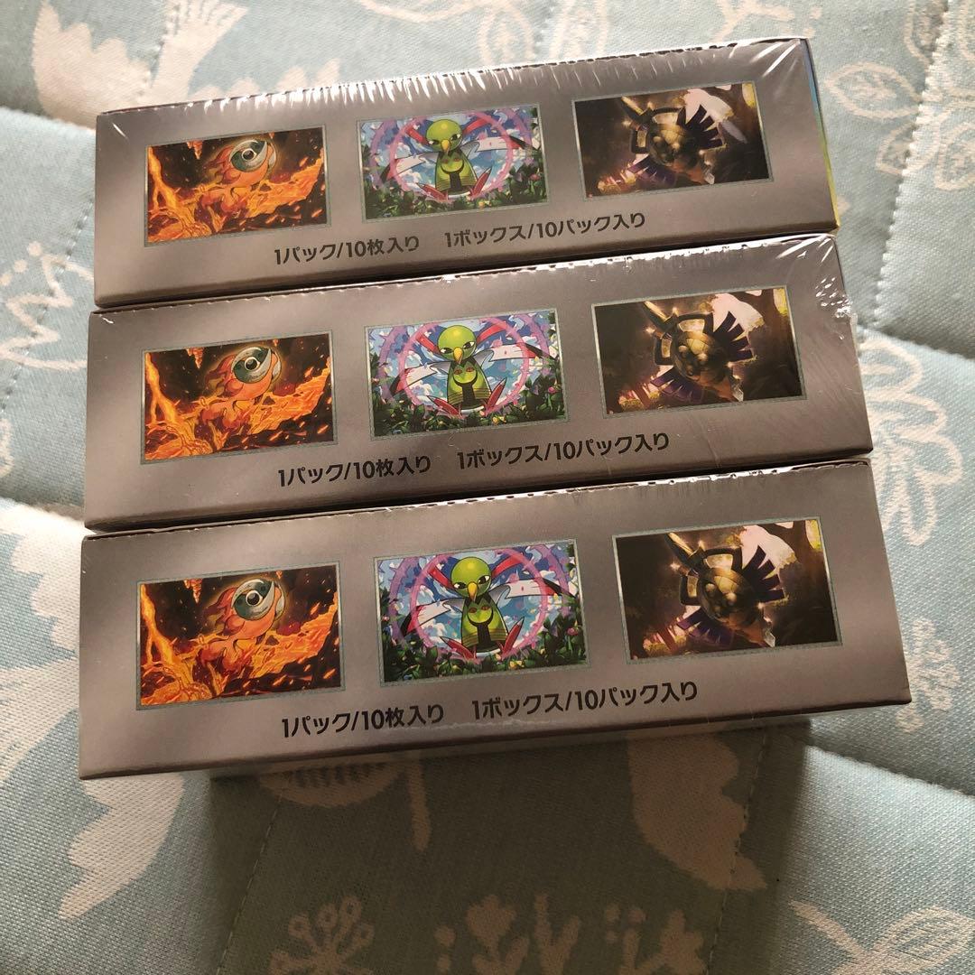 ポケモンカード テラスタルフェスex 3BOX シュリンク付き 未開封