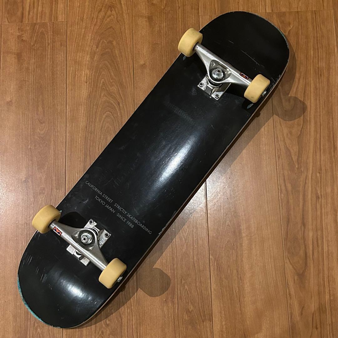 スケートボード コンプリート カリフォルニアストリート8.0inch ブラック