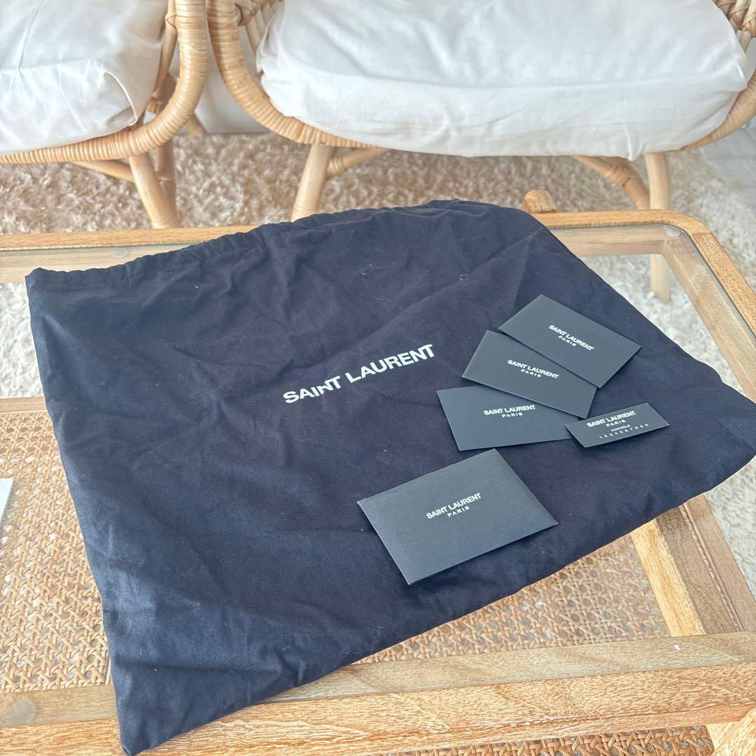 SAINT LAURENTサンローラン　ダウンタウン　ベイビー　ブラウンレザー