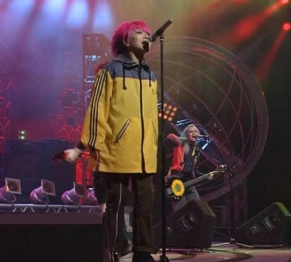 正規品 サイズ3 hideレモネード ラインパーカー イエロー LEMONeD