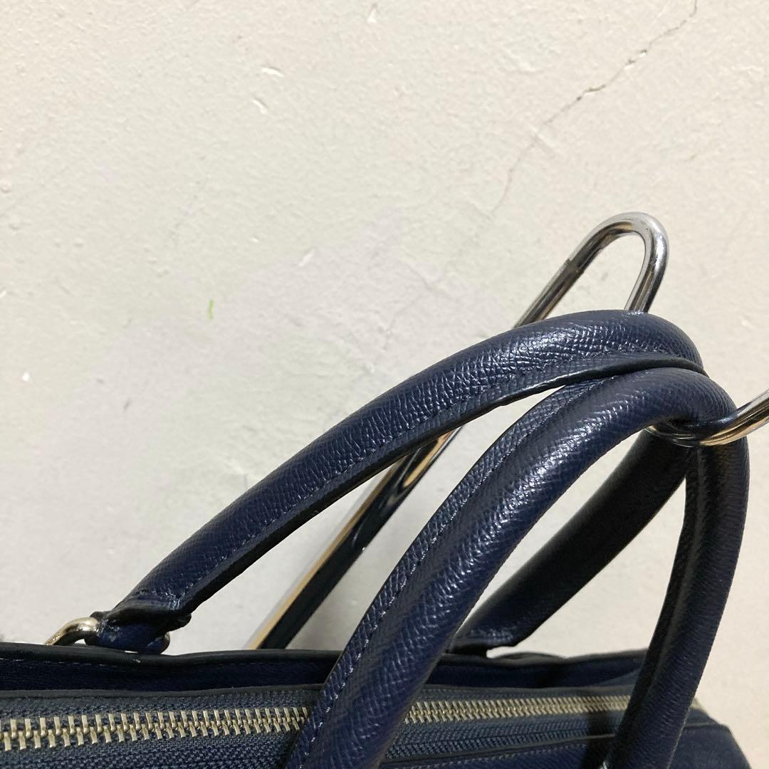 上美品 COACH コーチ レザー メンズ ビジネスバッグ ブリーフケース