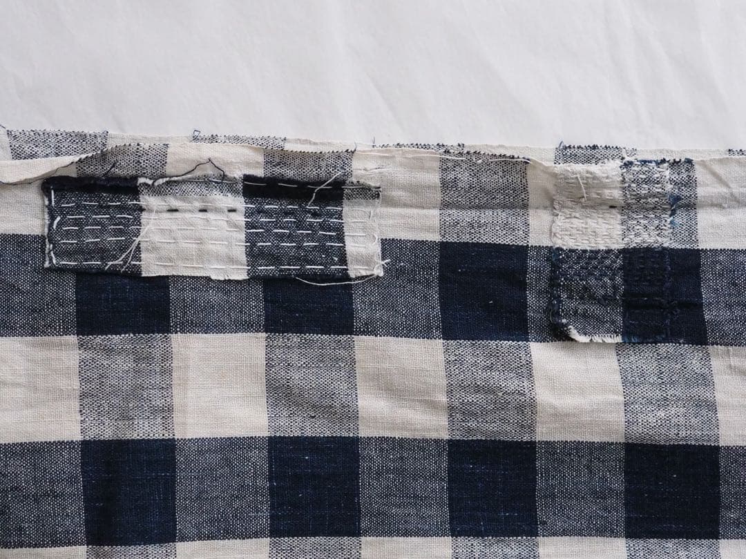 丹波布 民芸 民芸運動 柳宗悦 木綿 手織り 手紡ぎ 草木染め 生地 チェック
