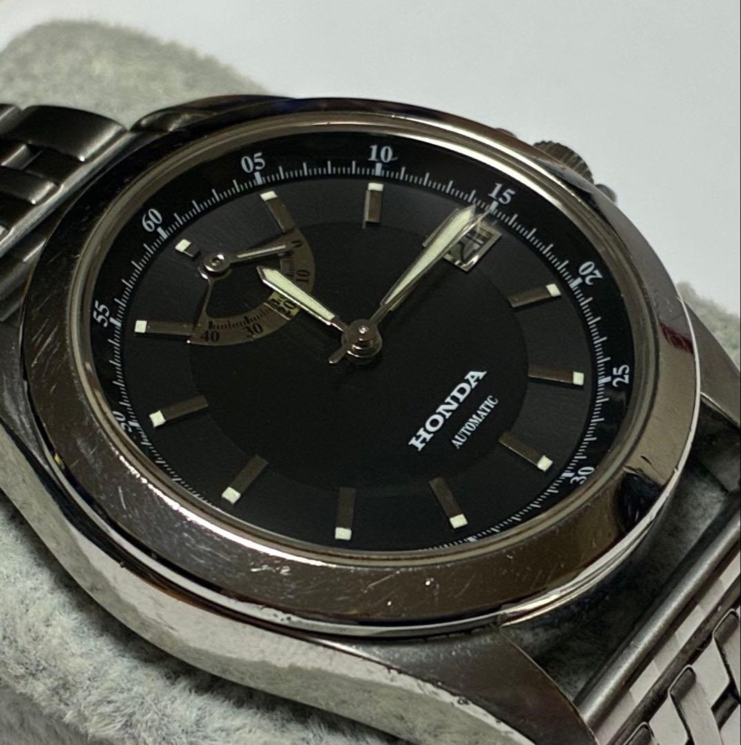 m*n様 HONDA 自動巻き　スケルトン　パワーリザーブ　ブラック文字盤