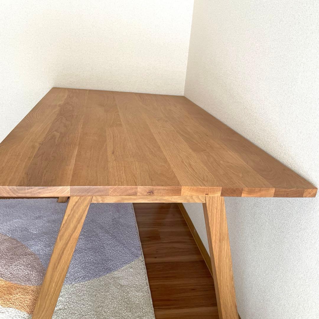 unico ELEMT ダイニングテーブル W1400 ナチュラル　オイル