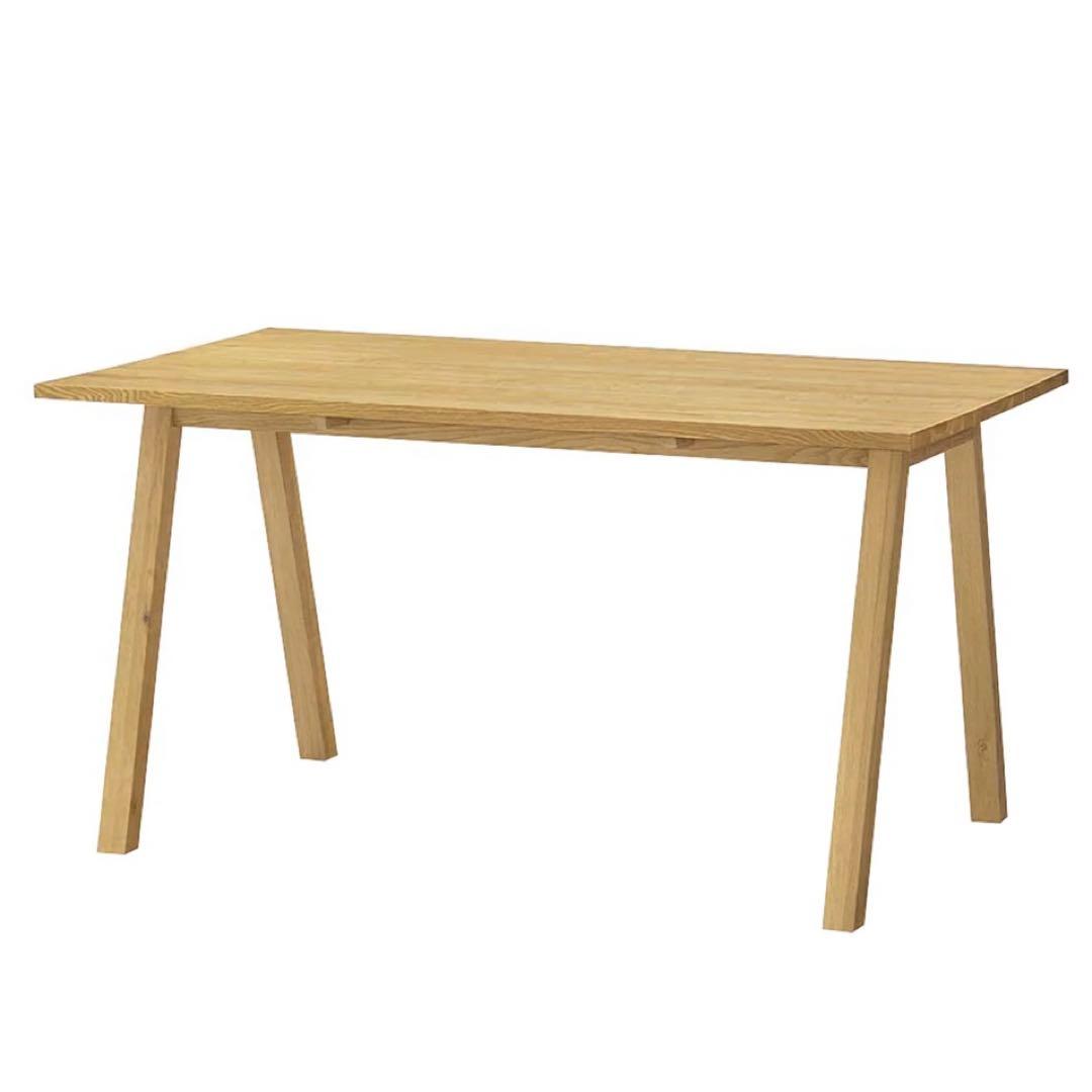 unico ELEMT ダイニングテーブル W1400 ナチュラル　オイル