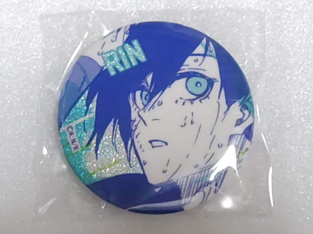 ブルーロック 糸師 冴 AnimeJapan グリッター缶バッジ