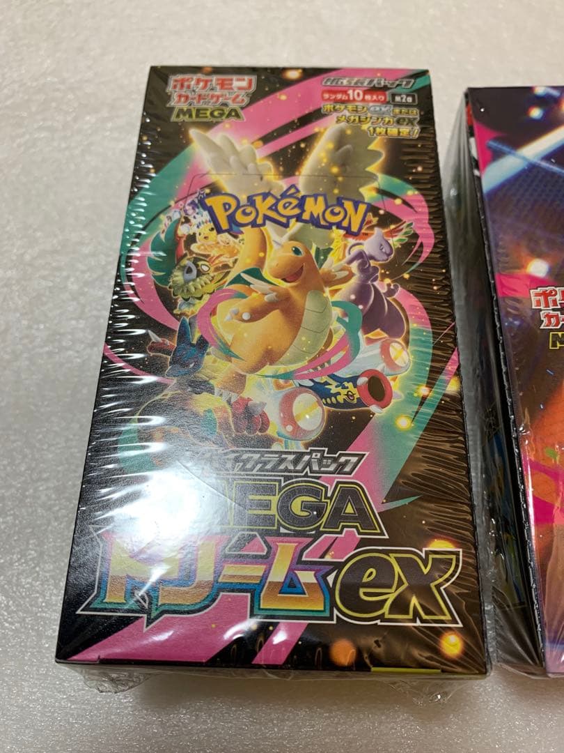 ポケモンカードMEGAドリームex インフェルノX BOX シュリンク付き
