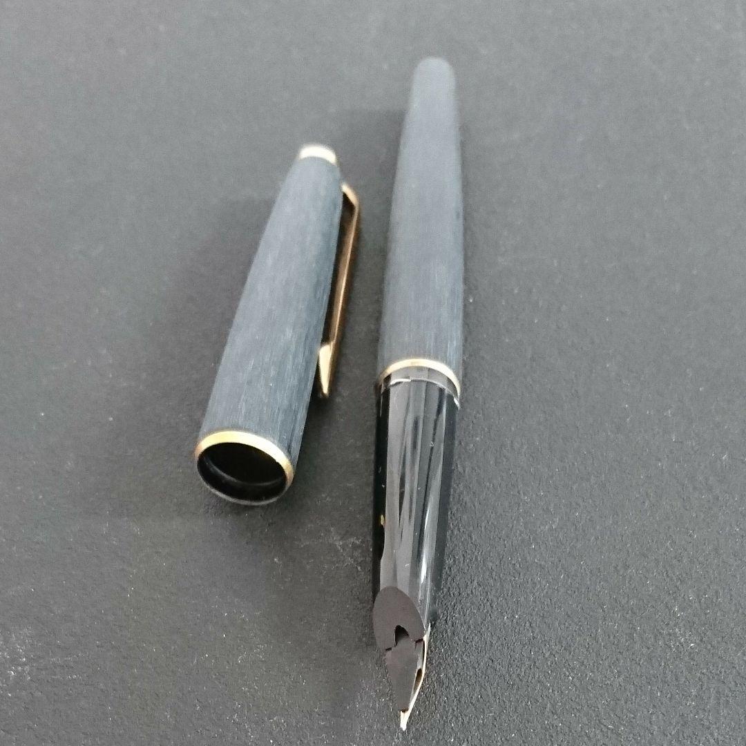 モンブラン 225 万年筆高級ヴィンテージ モンブラン 225 Silky Silver