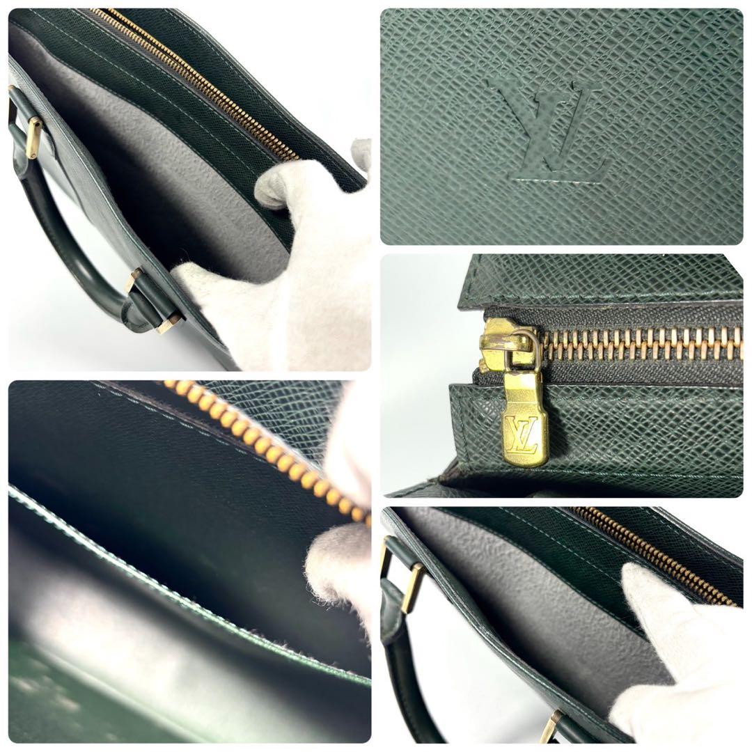 ✨美品✨ルイヴィトン ビジネスバッグ ポルトドキュマン ロザン タイガ グリーン