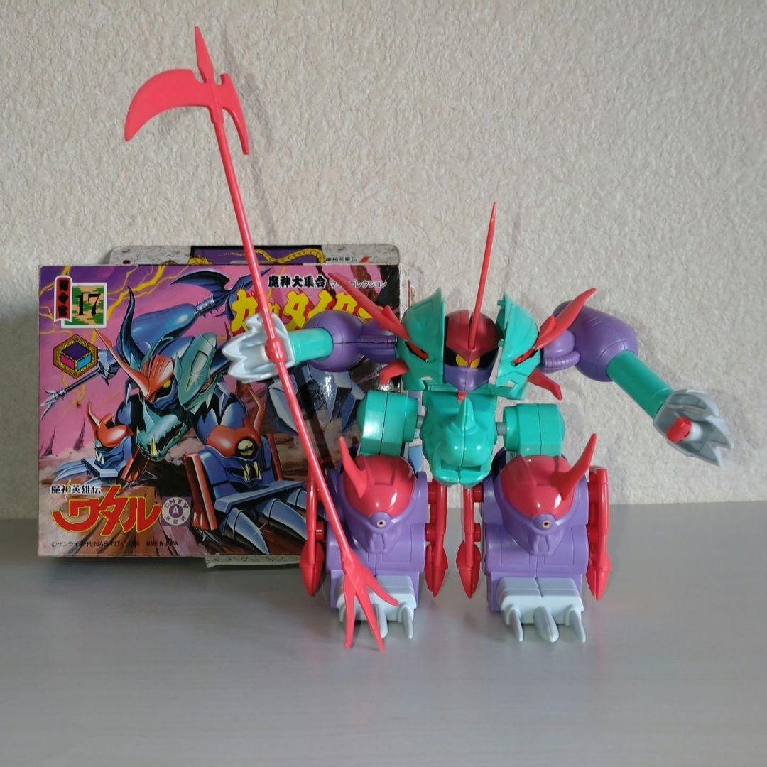 魔神英雄伝ワタル ガッタイダー プラクション 組立済み 当時品