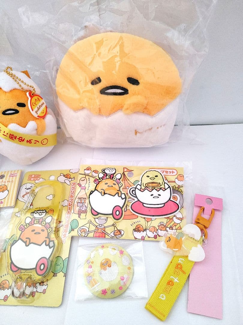 ぐでたま キャラクター大賞 10周年記念 たまスタ 窓付きポーチ等★未使用★