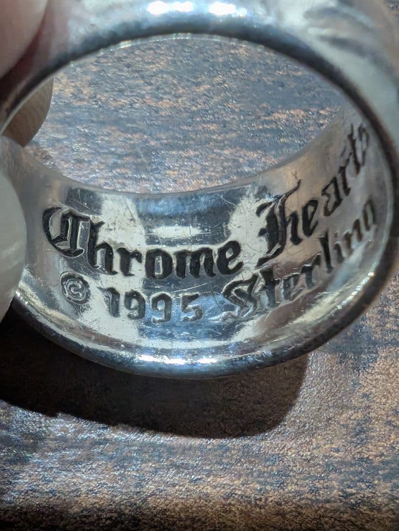 クロムハーツ ハートインバンドリング 18号