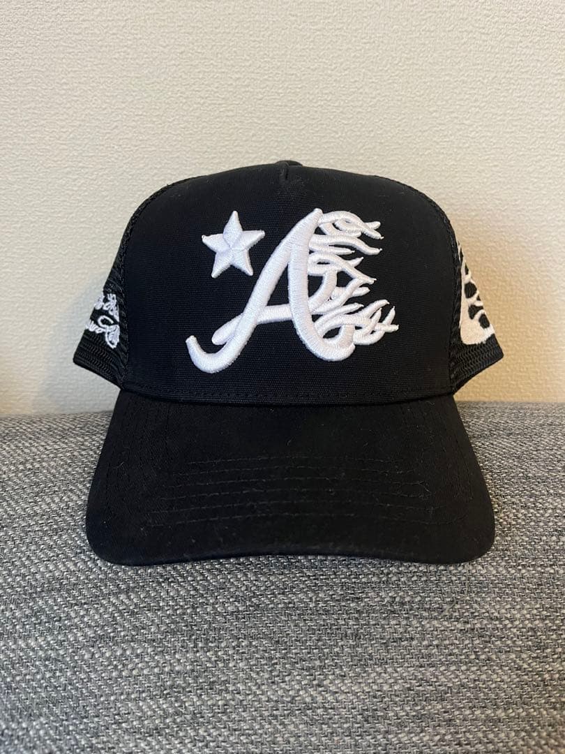 希少 海外限定 HELLSTAR ATL BLACK SNAP BACK CAP - メルカリ