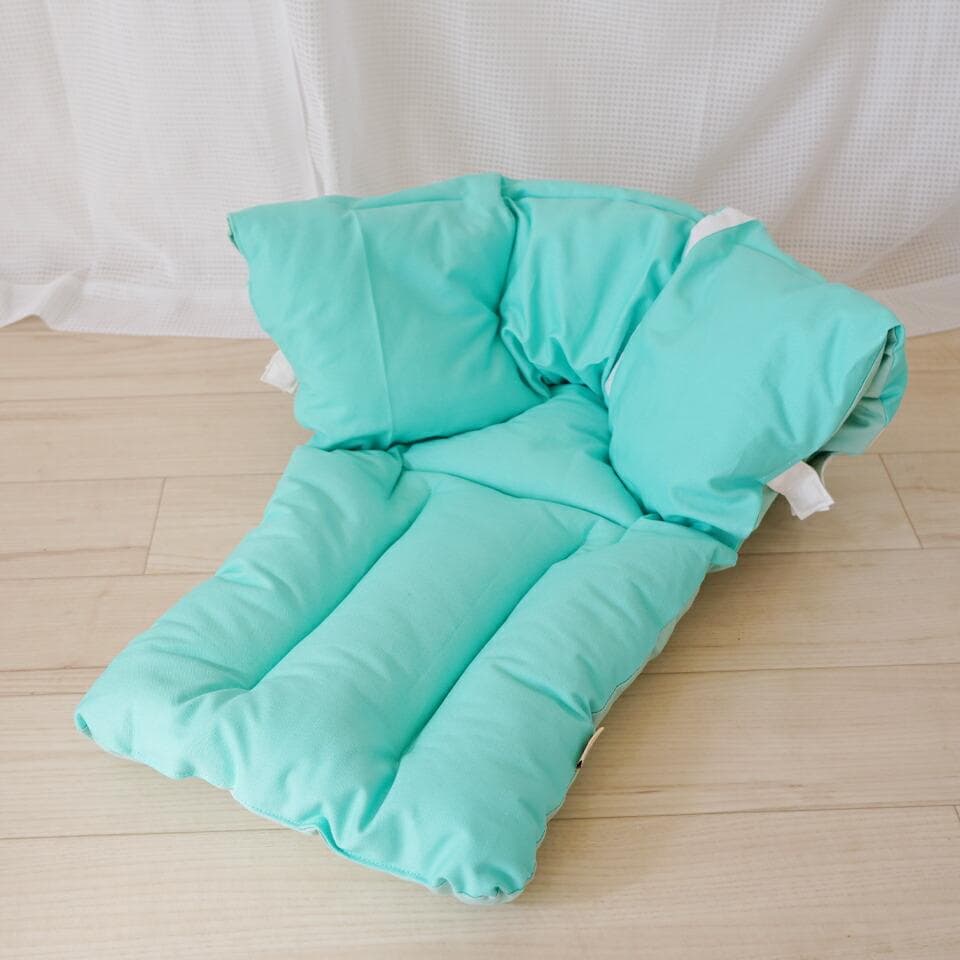 5点set リボン コンフォーター あごのせ カートクッション 3点set