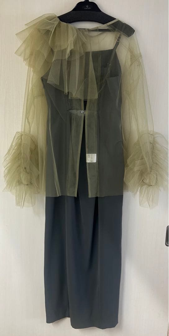 ブルーミングチュールドレス　PourVous andresd