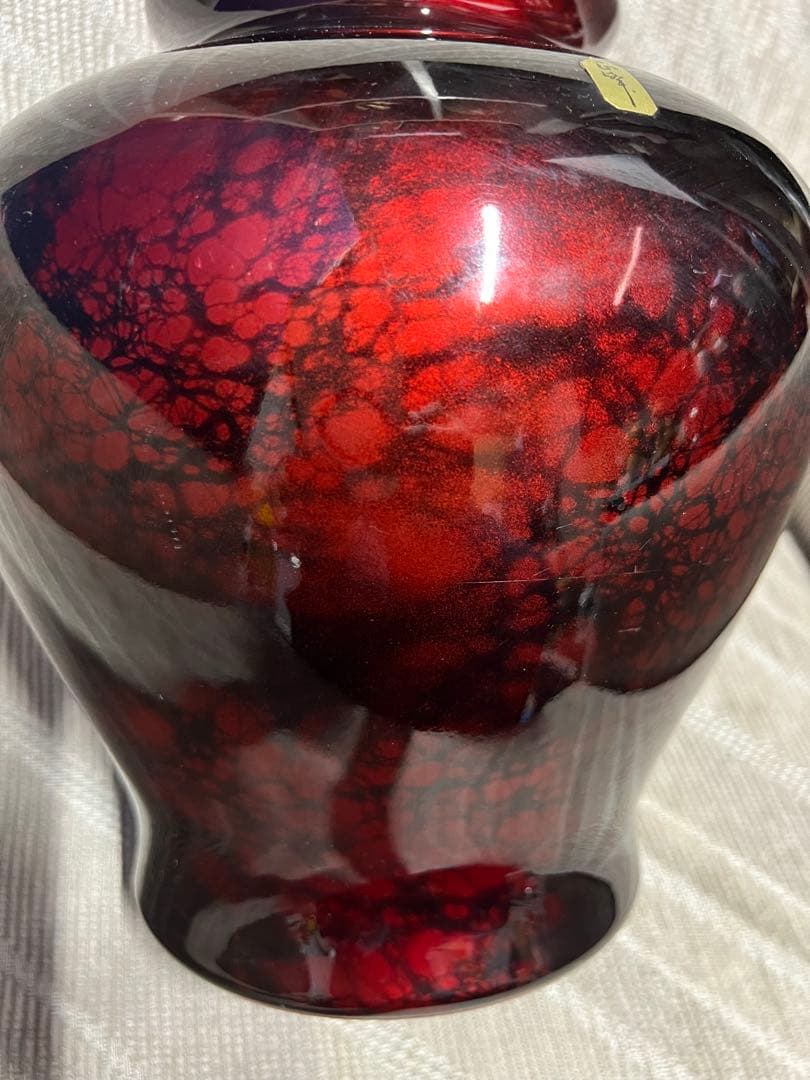 赤黒グラデーション花瓶