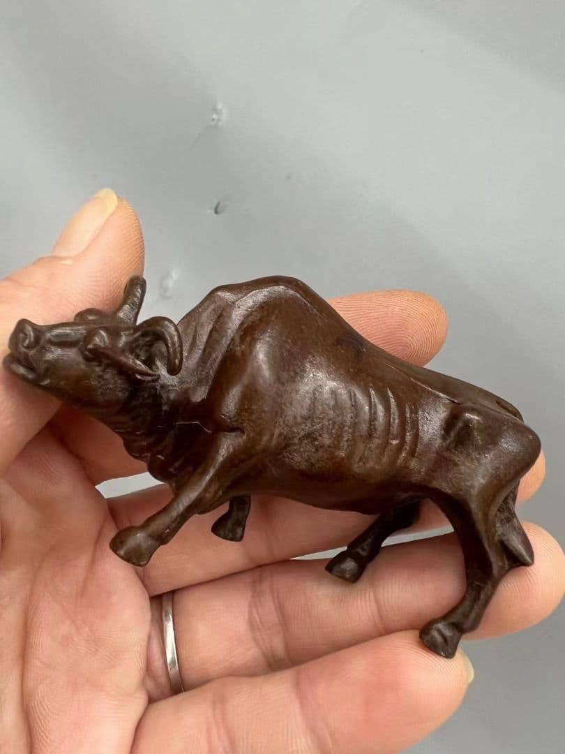 五福銅牛 開運 風水 招財 置物 銅製品 工芸品