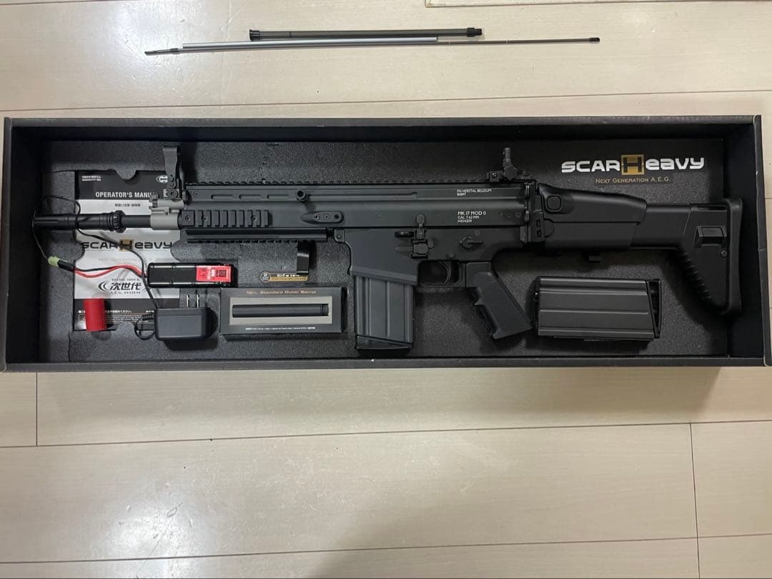 次世代電動ガン東京マルイ SCAR-H MK17 MOD 0 TOKYO MARUI（東京マルイ） 次世代電動ガン SCAR-H Mk17 Mod.0 BK