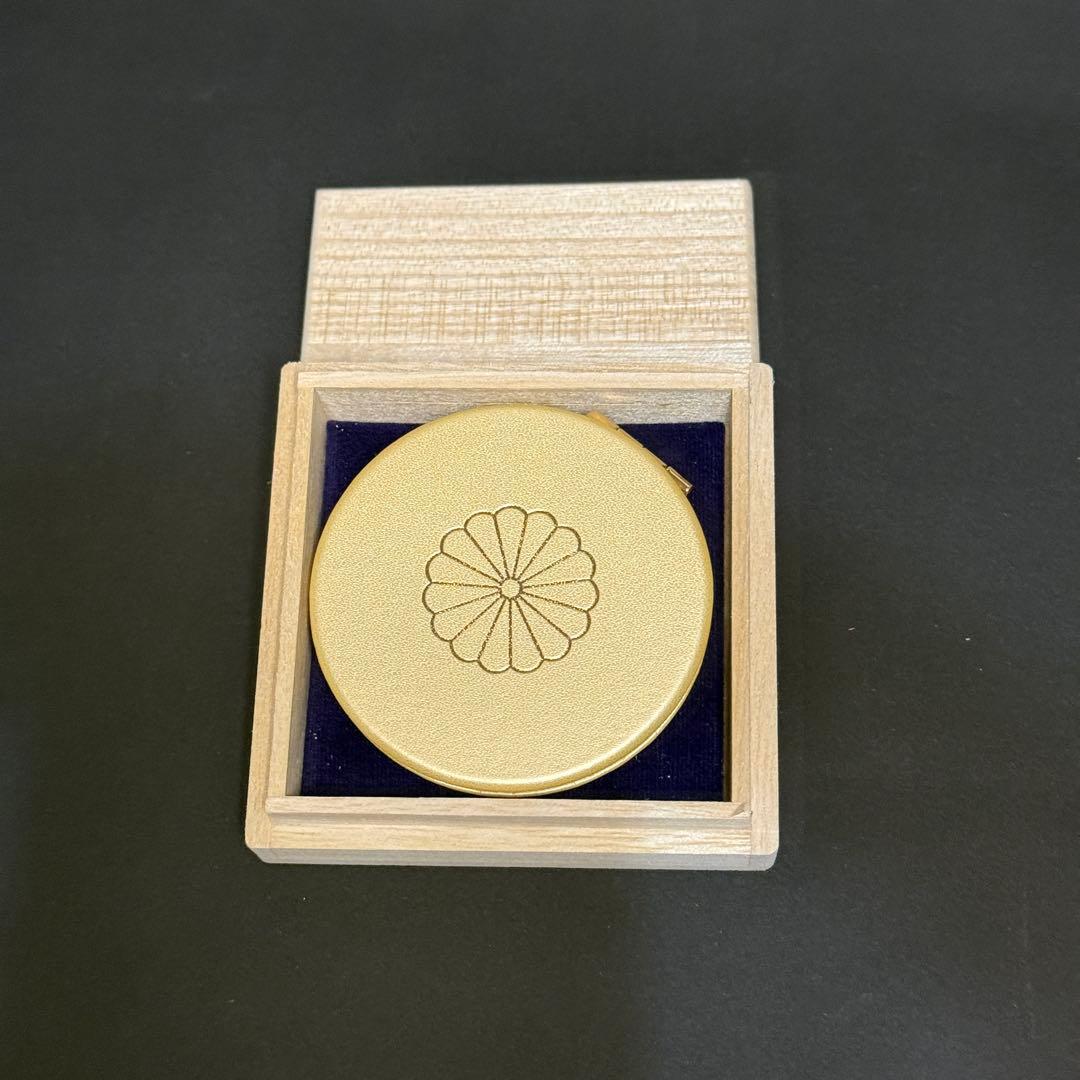 皇居 がま口財布コンパクトミラー2点セット　　「24時間以内発送」