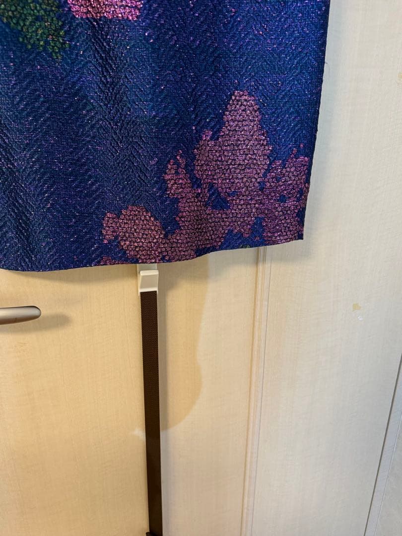 【新品】DRIES VAN NOTEN フラワージャガードタイトスカート　34