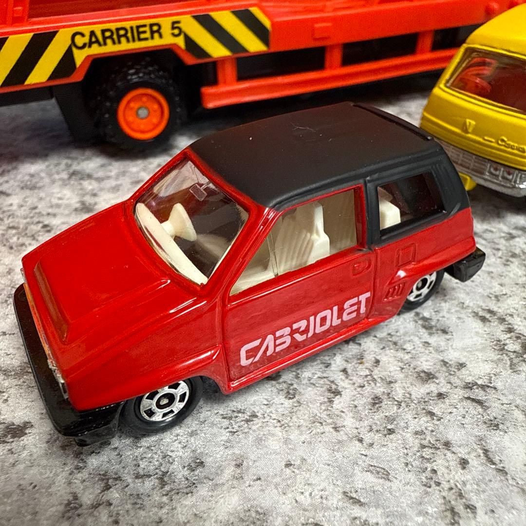 し*！様 当時もの　トミカ　カーキャリアセット